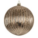 Clayre & Eef Weihnachtskugel Ø 15x15 cm Transparant Glas