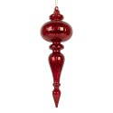 Clayre & Eef Weihnachtskugel Ø 9x28 cm Rot Glas