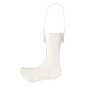Clayre & Eef Statuetta decorativa di Natale Calze di Natale 23x2x28 cm Beige Metallo