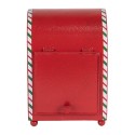 Clayre & Eef Christmas Decoration Mailbox 14x13x19 cm Red Metal