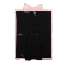 Clayre & Eef Bilderrahmen 10x15 cm Rosa Kunststoff