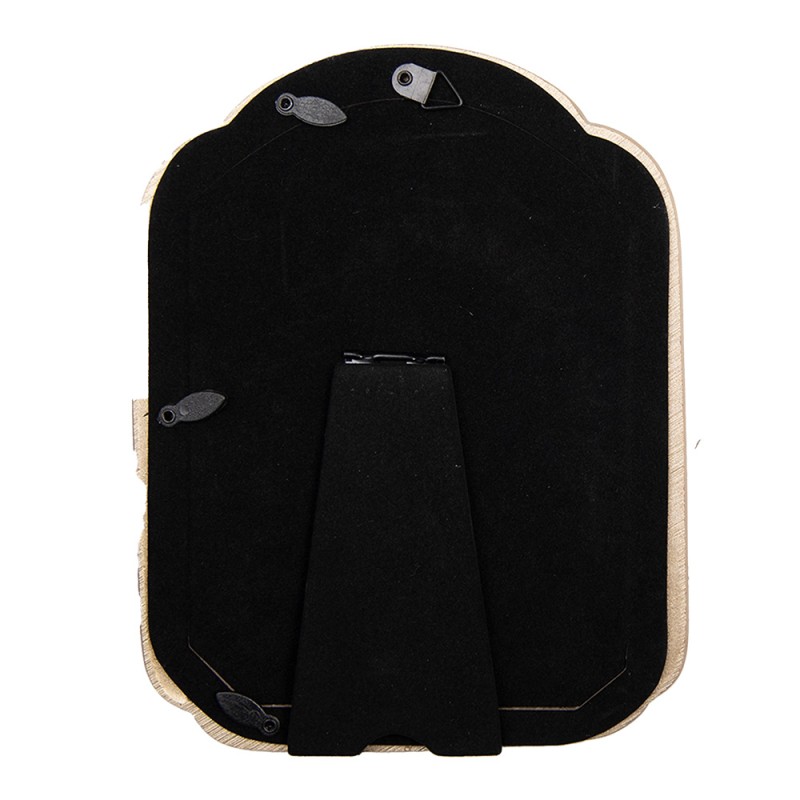 Clayre & Eef Bilderrahmen 10x15 cm Goldfarbig Kunststoff