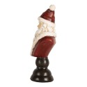 Clayre & Eef Décoration de Noël Image Père Noël 7x5x15 cm Rouge Plastique