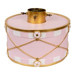 Clayre & Eef Kerstboom Standaard 40x40x30 cm Roze Keramisch materiaal