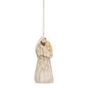 Clayre & Eef Kersthanger Kerstgroep 11 cm Beige Kunststof
