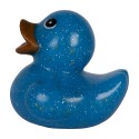 Clayre & Eef Rubber Duck 6 cm Blue Plastic