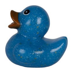 Clayre & Eef Rubber Duck 6 cm Blue Plastic