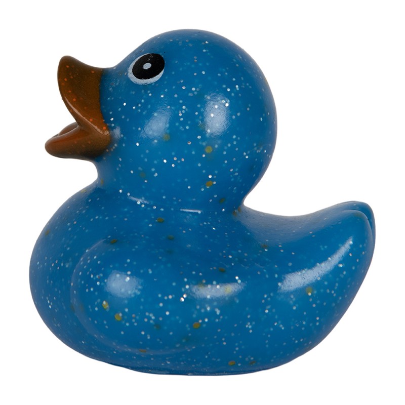 Clayre & Eef Rubber Duck 6 cm Blue Plastic