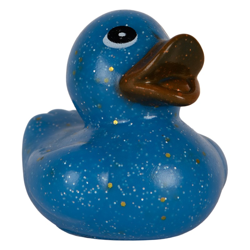 Clayre & Eef Rubber Duck 6 cm Blue Plastic