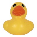 Clayre & Eef Rubber Duck 6 cm Yellow Plastic