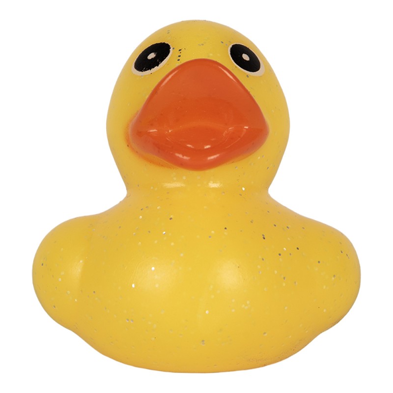 Clayre & Eef Rubber Duck 6 cm Yellow Plastic