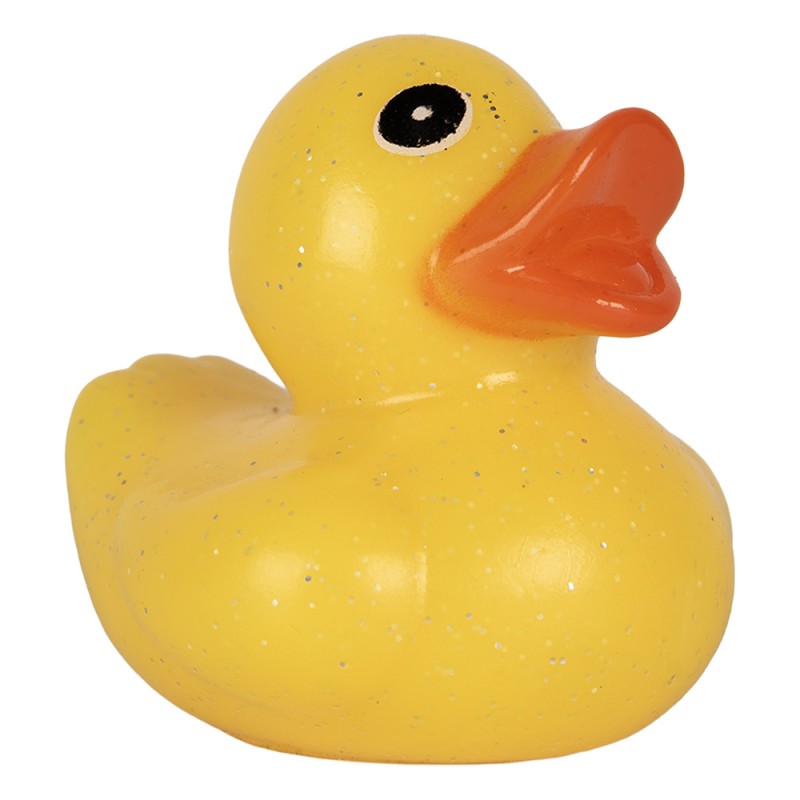 Clayre & Eef Rubber Duck 6 cm Yellow Plastic