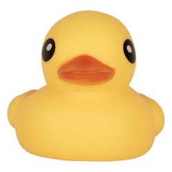 Clayre & Eef Rubber Duck 17 cm Yellow Plastic