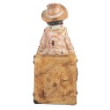 Clayre & Eef Boekensteunen Set van 2 Kinderen 19x10x22 cm Bruin Kunststof