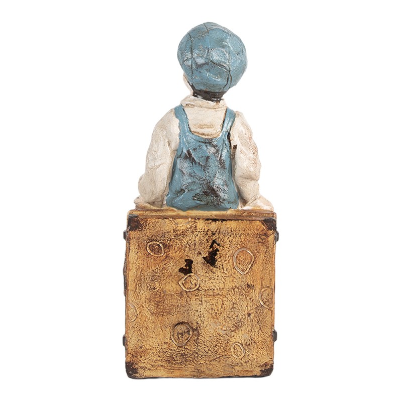 Clayre & Eef Boekensteunen Set van 2 Kinderen 19x10x22 cm Bruin Kunststof