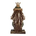 Clayre & Eef Decoratie Beeld Kikker 16x15x28 cm Groen Kunststof