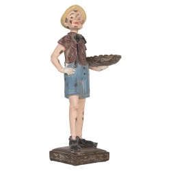 Clayre & Eef Decorative Figurine Pinocchio 14x10x31 cm Beige Plastic