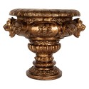 Clayre & Eef Bloempot 26x22x21 cm Goudkleurig Kunststof