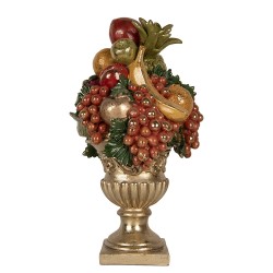 Clayre & Eef Image de décoration 25x24x44 cm Couleur or Plastique