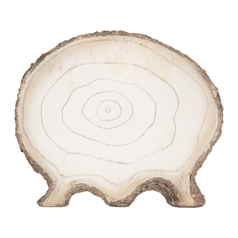 Clayre & Eef Kerstdecoratie Beeld Kerstgroep 18x4x15 cm Bruin Kunststof