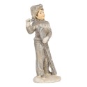Clayre & Eef Image de décoration Enfants 8x7x15 cm Gris Plastique