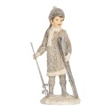 Clayre & Eef Image de décoration Enfants 8x7x15 cm Gris Plastique