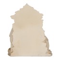 Clayre & Eef Weihnachtsdekorationsfigur Krippe 24x8x27 cm Beige Kunststoff