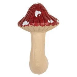 Clayre & Eef Deurknop 3x4x6 cm / S3 cm Rood Kunststof