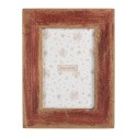 Clayre & Eef Bilderrahmen 10x15 cm Braun Rot Holz