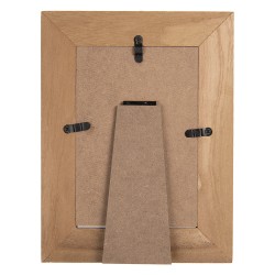 Clayre & Eef Cadre photo 10x15 cm Marron Rouge Bois
