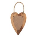 Clayre & Eef Bilderrahmen 10x15 cm Braun Holz