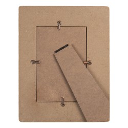Clayre & Eef Photo Frame 10x15 cm Brown White Wood