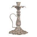Clayre & Eef Candle holder Ø 15x23 cm Grey Metal