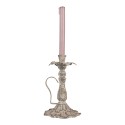 Clayre & Eef Candle holder Ø 15x23 cm Grey Metal