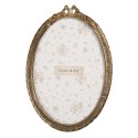 Clayre & Eef Photo Frame 9x13 cm Gold colored Plastic