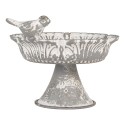 Clayre & Eef Etagere 13x12x10 cm Grigio Metallo