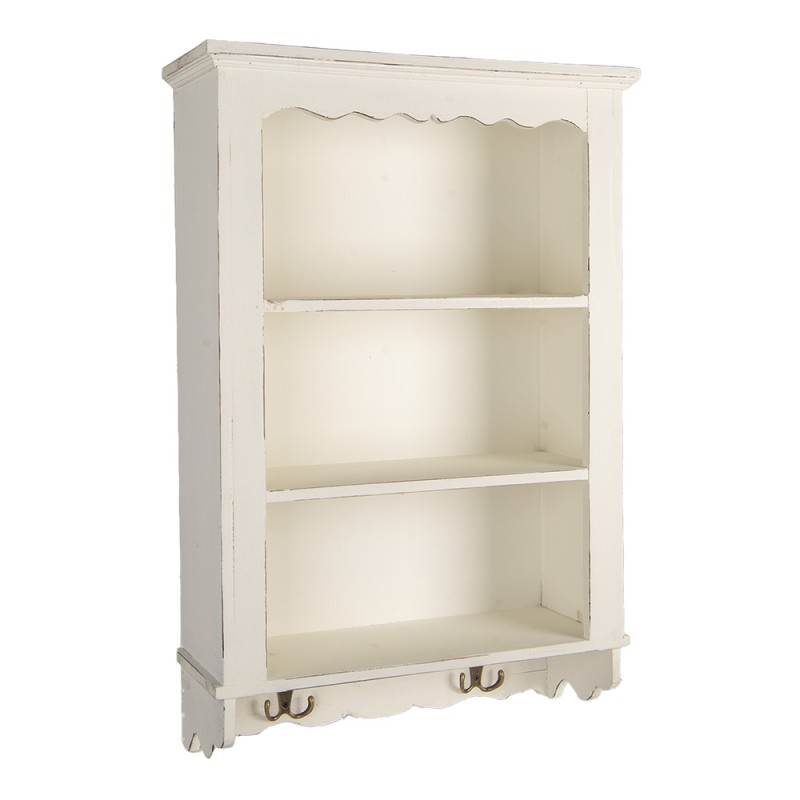 Clayre & Eef Wandkast 46x14x67 cm Bruin Hout