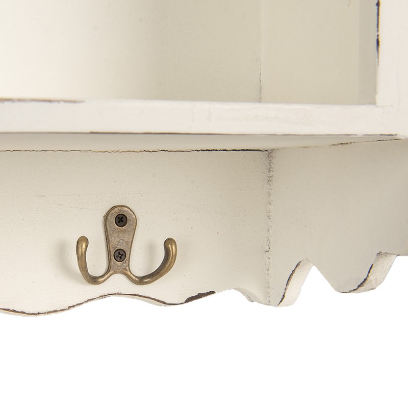 Clayre & Eef Wandkast 46x14x67 cm Bruin Hout