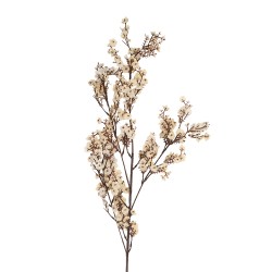 Clayre & Eef Fleur artificielle 95 cm Blanc Plastique