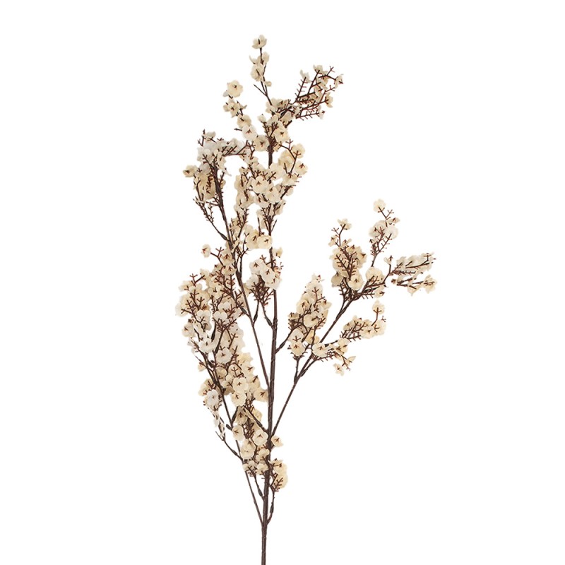 Clayre & Eef Fleur artificielle 95 cm Blanc Plastique