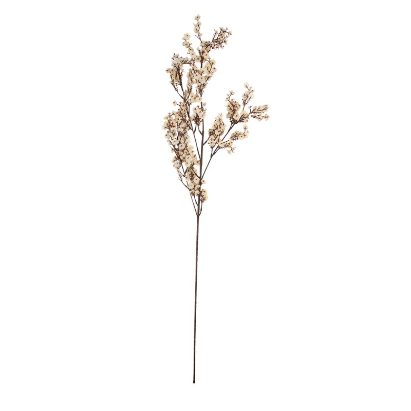 Clayre & Eef Fleur artificielle 95 cm Blanc Plastique