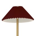 Gabriël Lampada da tavolo Ø 16x30 cm Rosso Plastica