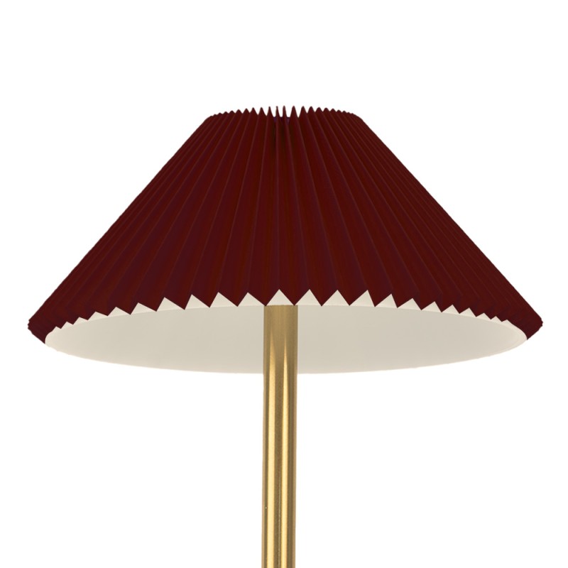 Gabriël Lampada da tavolo Ø 16x30 cm Rosso Plastica