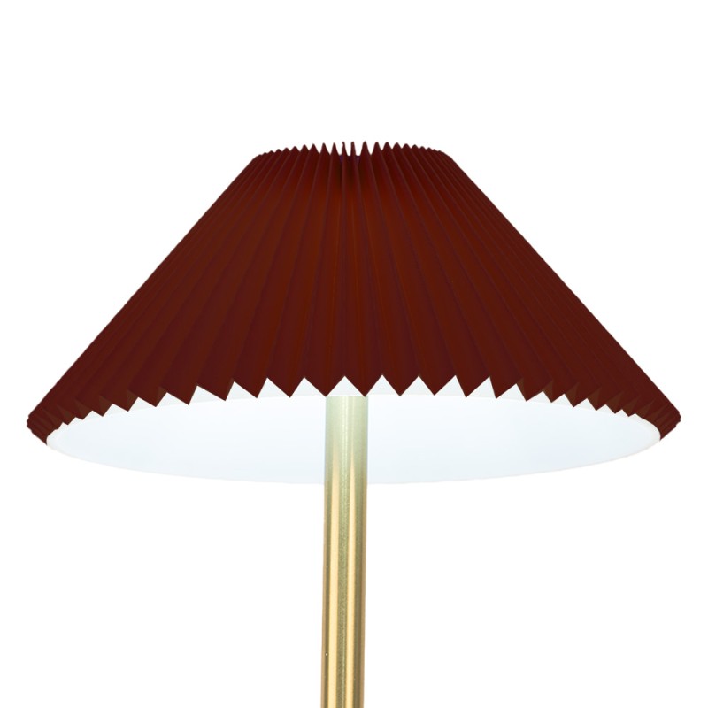 Gabriël Lampada da tavolo Ø 16x30 cm Rosso Plastica
