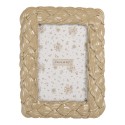 Clayre & Eef Cadre photo 10x15 cm Beige Plastique