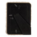 Clayre & Eef Cadre photo 10x15 cm Beige Plastique
