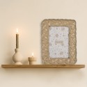 Clayre & Eef Cadre photo 10x15 cm Beige Plastique