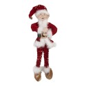 Clayre & Eef Dekoration Elf 10x6x46 cm Rot Synthetisch