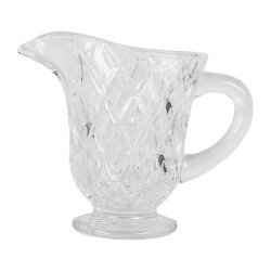 Clayre & Eef Decorative Pitcher 14x6x11 cm Transparent Glass