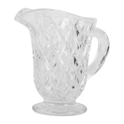 Clayre & Eef Decorative Pitcher 14x6x11 cm Transparent Glass